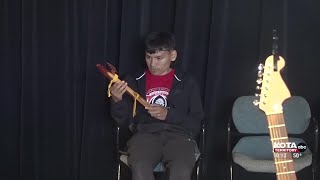 Pine Ridge HS plays traditional l flute