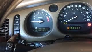 How to reset oil life 2005 Buick leSabre