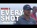 Brooks Koepka 2nd Round | 2021 US Open Holes 14-18