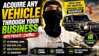 Private Funding + Vehicle Play (watch Before You Apply)