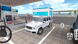 BrandNew Mercedes G-Wagon in Petrolpump - 3d Driving Class android game||Car Game #gameplay #cargame