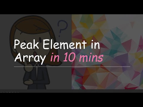 Find a peak