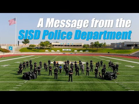 A Message from the SISD Police Department