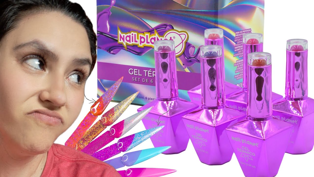 NUEVOS Geles Térmicos NAIL PLANET 🫤 NO APOYO AL COMERCIO LOCAL 🤣