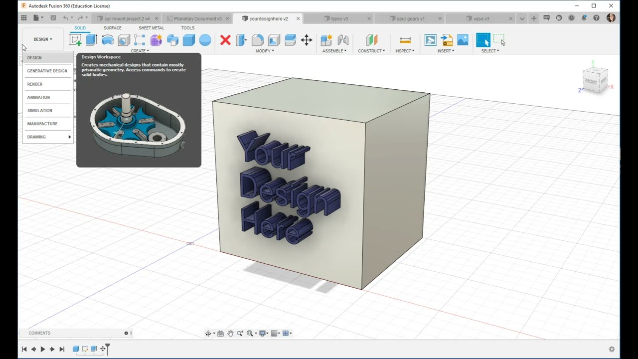 fusion 360 education fusion 360 education