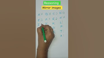 Reasoning | mirror images | Alphabet #rrb #imp #reasoningtricks #mirrorimages #music #trending