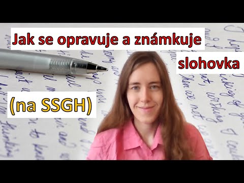 Video: Jak se opravuje pravopis?