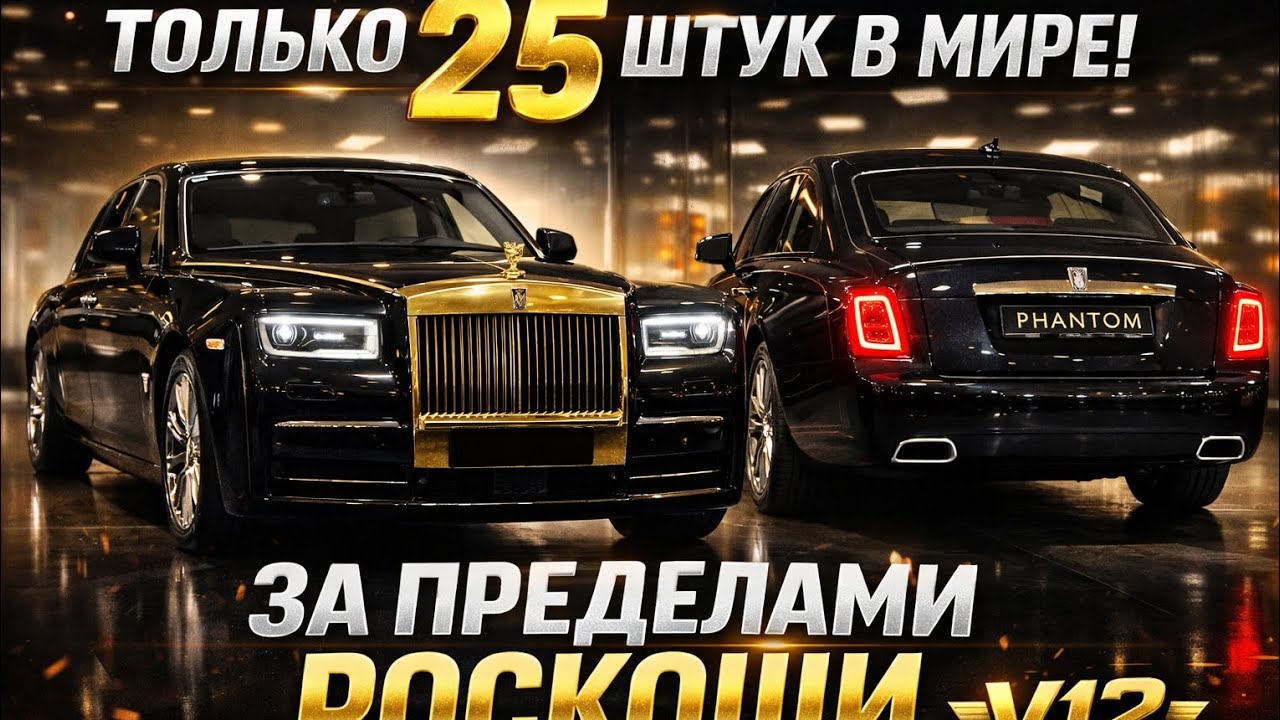 ROLLS-ROYCE PHANTOM 2026 CENTENARY — РОСКОШЬ, КОТОРУЮ НЕ КУПИТЬ ЗА ДЕНЬГИ