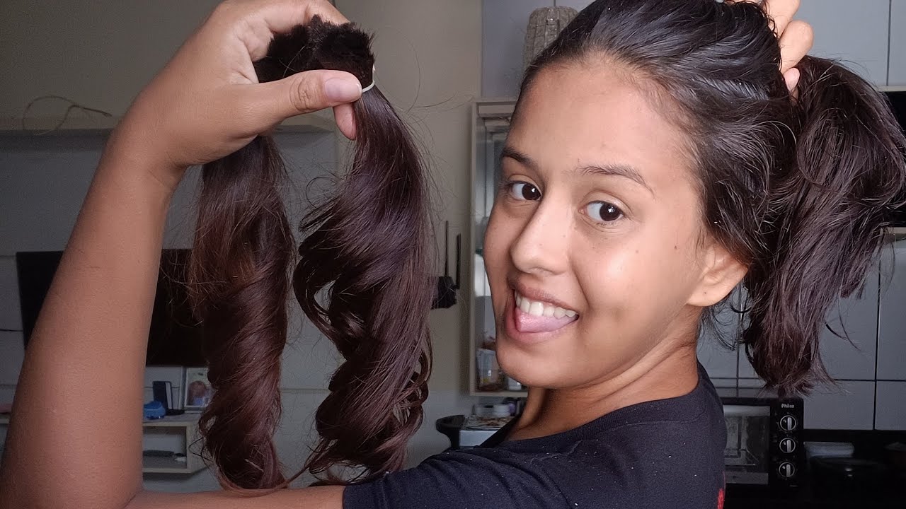 CORTEI MEU CABELO SOZINHA, FICOU BOM?!