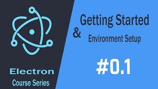 Electron Build Desktop Apps HTML/CSS/JS - Getting Started 01