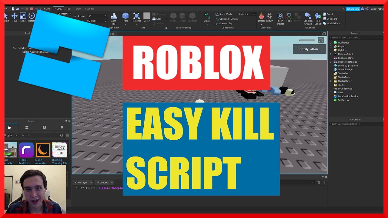 How To Make a Kill Block - Easy Roblox Studio Scripting Tutorial