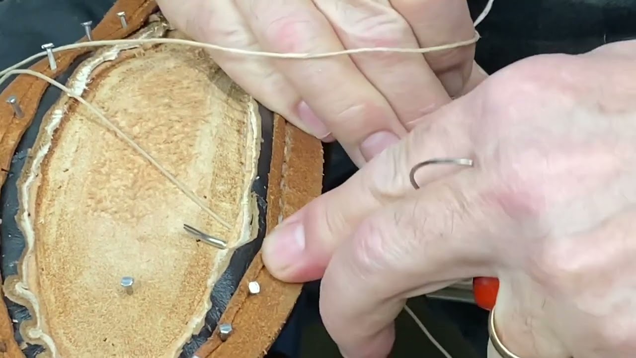 Inseaming - hand stitching a flat welt