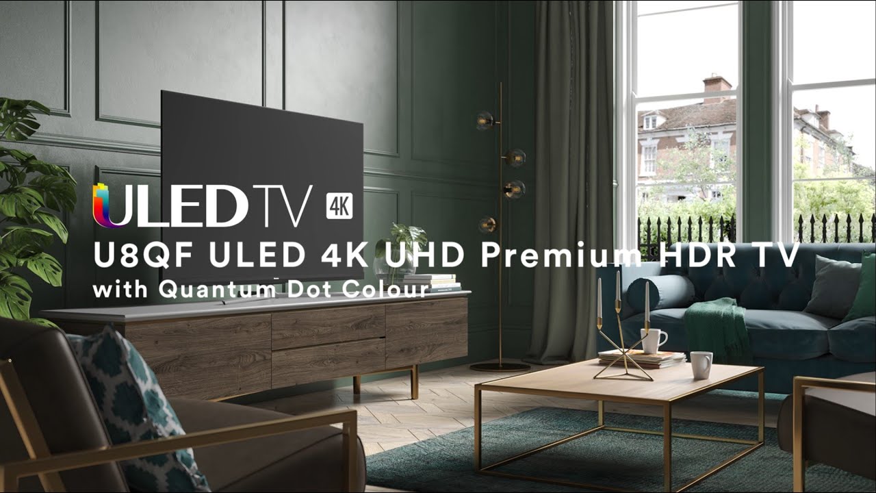 Hisense 85U8QF ULED Smart TV 85 Inch HDR Quantum Dot