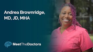 Meet the Doctors - Andrea Brownridge, MD, JD, MHA by AmenClinics 641 views 2 weeks ago 3 minutes, 10 seconds
