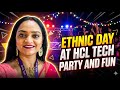 Ethnic Day At HCL Tech Lucknow ❤️❤️