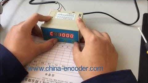 CALT DY220 load cell indicator Calibration demo video 02