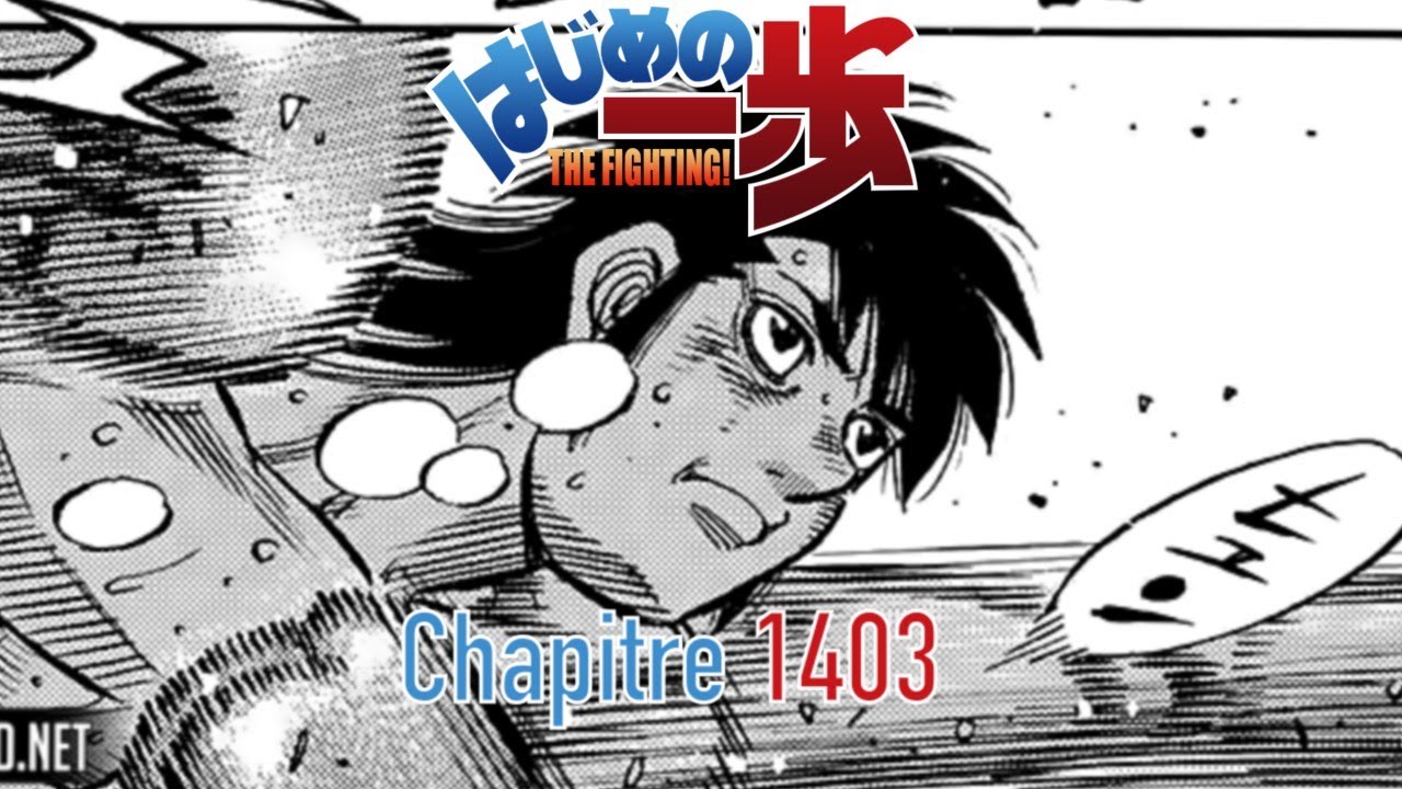 Retournement De Situation // Review Chapitre 1403 // HAJIME NO IPPO