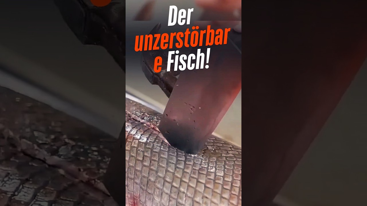 Ein Fisch härter als Stahl?! 