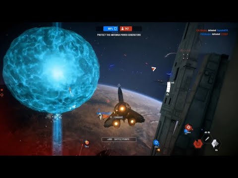 Video: Vaadake Star Wars Battlefront 2 Starfighter Assault Tervet Mängu