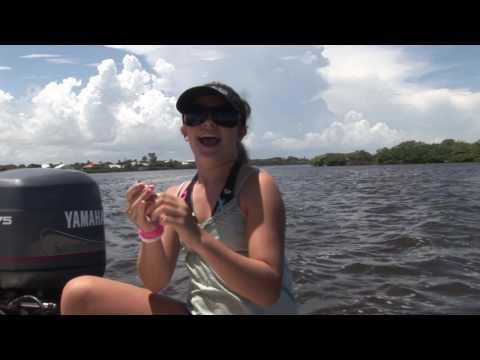 Kids Mangrove Snapper Fun! Chew On This Fishing Sh...