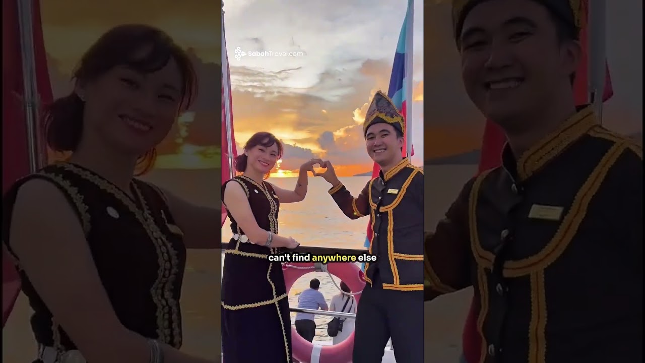 The ONLY sunset dinner cruise in Kota Kinabalu 😍