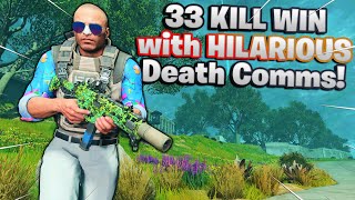 33 KILL ALCATRAZ WIN with HILARIOUS REACTIONS! | CoD Blackout