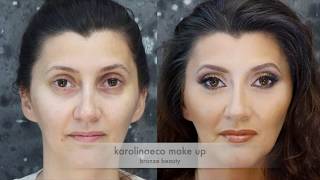 Makeup on a perfect diamond shaped face! The Diamond Shaped Face Is Characterized By