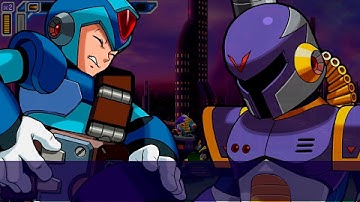 Mega Man Maverick Hunter X HD Walkthrough 100% [Hard/PPSSPP/720p][Part 1][Opening Stage]