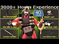 The bounty knight3000 hours experience tf2 gameplay