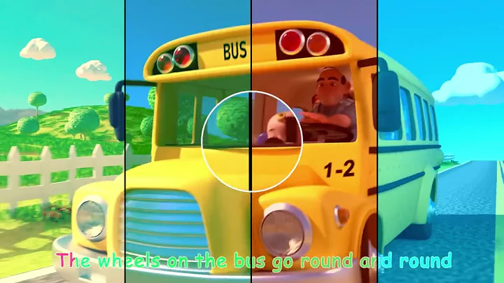 Wheels on The Bus CoComelon Sound Variations in 60 Seconds | Nursery Rhymes & Kids Song