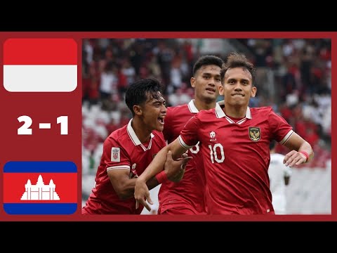 Indonesia VS Kamboja 2-1 AFF Mitsubishi Electric Cup 2022 • Full Highlight •