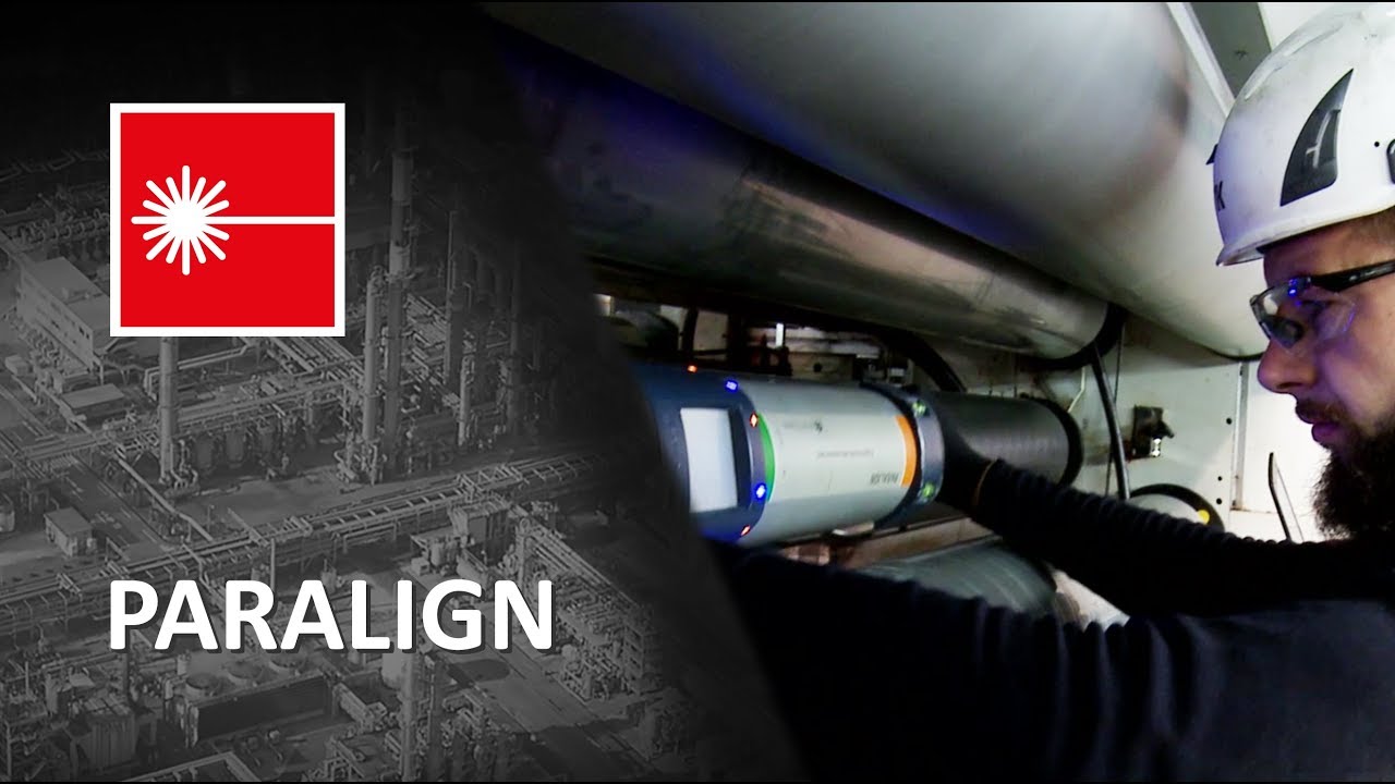 Comprobación de la alineación de rodillos con PARALIGN de PRUFTECHNIK