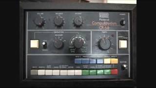 Roland Cr-68 Preset Rhythm Pattern Demo