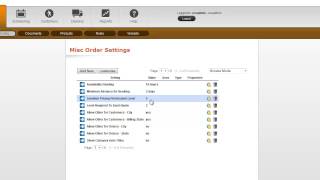 Misc Order Settings