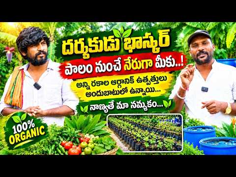 Director Bhaskar Organic Products..! పొలం నుంచే స్వచ్ఛమైన ఉత్పత్తులు మీకోసం. | #e96tv