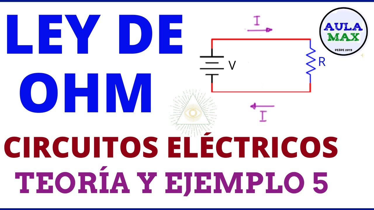 Ley de Ohm | Circuitos eléctricos | Teoría y Ejemplo 5 - YouTube