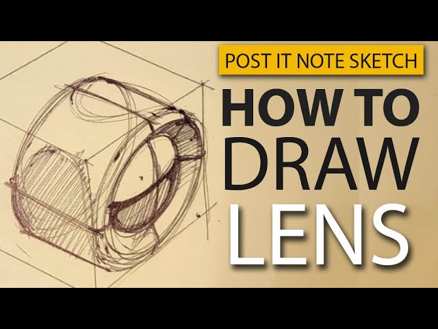 Simple Camera Lens Drawing