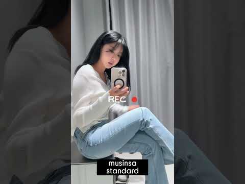 무신사 스탠다드 여자 기본템 :)  봄신상 뭐가 나왔는지 궁금하니깐요 ❤️🫶🏻🍎🧡😗🍑🍓🧡🙏🍎 #ootd #<strong>zara</strong> #무신사스탠다드 #봄신상