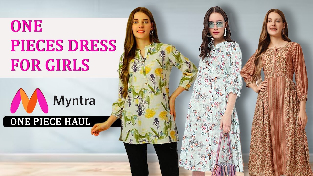 Printed Yellow One piece dress for women party wear Girls 2022 Trends,  3/4th Sleeves at Rs 1160/piece in Surat