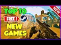 Top 10 new free steam games to play january 2024