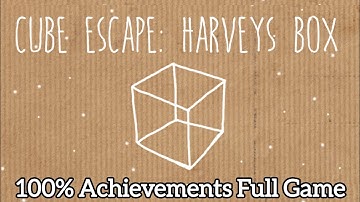 Cube Escape: Harvey