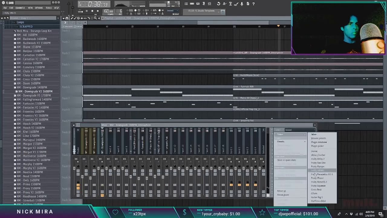 How Nick Mira made "Molly" Iann Dior Ft. Bernard Jabs (Downgrade)