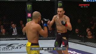 Jose Aldo vs Max Holloway 2. UFC218 completissima fight. Rematch.
