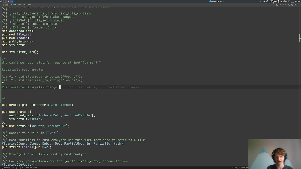 Explaining Rust Analyzer 02: Virtual File System - YouTube