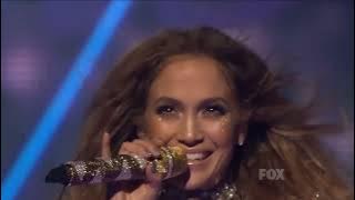 Jennifer Lopez Ft. Pitbull - Live On The Floor American Idol HD