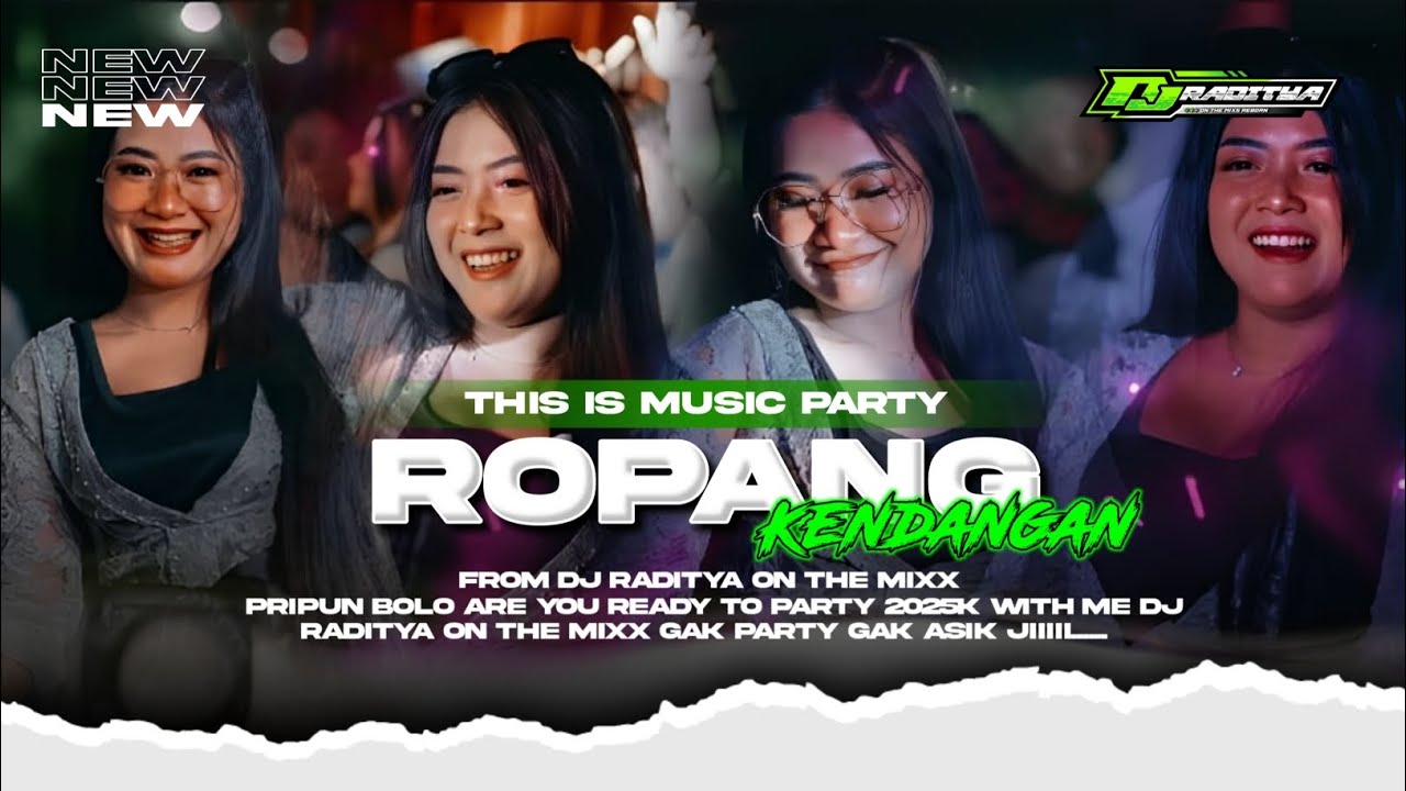 DJ ROPANG PARTY TERBARU KENDANG VIRAL KARNAVAL • RADITYA ON THE MIX