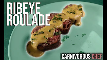 Blue Cheese Ribeye Roulade for the [Carnivore Diet]