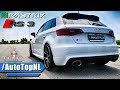 Audi RS3 8V Armytrix LOUD! EXHAUST - REVS FLYBY & DYNO - by AutoTopNL