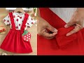 DIY Cómo hacer una falda con tirantes y volantes para niña (Patrón GRATIS!)