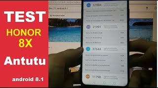 Test Antutu Honor 8X Тест производительности телефона